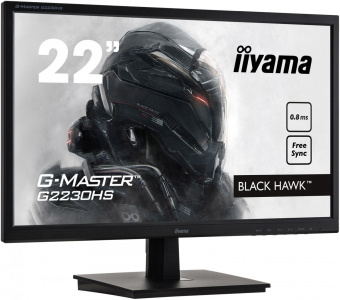 Монитор Iiyama 21.5" G-Master G2230HS-B1 черный TN LED 16:9 HDMI M/M матовая 250cd 170гр/160гр 1920x1080 VGA DP FHD 3.1кг от магазина РЭССИ