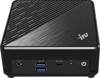 Неттоп IRU 11N2MS N200 (1) 8Gb SSD256Gb UHDG Free DOS GbitEth WiFi BT 65W черный (1992653) от магазина РЭССИ