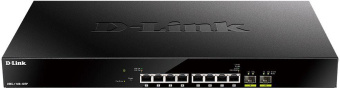Коммутатор D-Link DMS-1100-10TP/A1A (L2) 8x1Гбит/с 2SFP+ 8PoE+ 240W настраиваемый от магазина РЭССИ