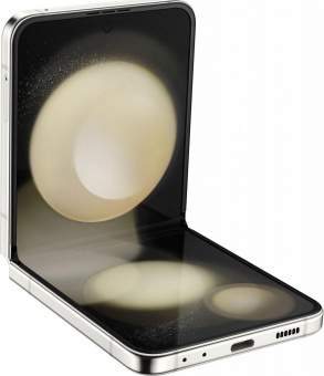 Смартфон Samsung SM-F731B Galaxy Z Flip 5 5G 512Gb 8Gb бежевый раскладной 3G 4G 1Sim 6.7" 1080x2640 Android 13 12Mpix 802.11 a/b/g/n/ac/ax NFC GPS GSM900/1800 GSM1900 TouchSc Protect от магазина РЭССИ