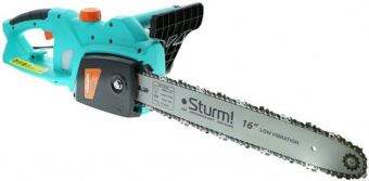 Электрическая цепная пила Sturm! CC2016P 2000Вт дл.шины:16" (40cm) от магазина РЭССИ