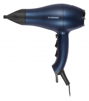 Фен Starwind SHD 6062 1800Вт черный/синий от магазина РЭССИ