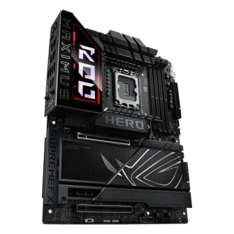 Материнская плата Asus ROG MAXIMUS Z890 HERO Soc-1851 Intel Z890 4xDDR5 ATX AC`97 8ch(7.1) 5Gigabit + 2.5Gigabit Ethernet RAID+HDMI от магазина РЭССИ