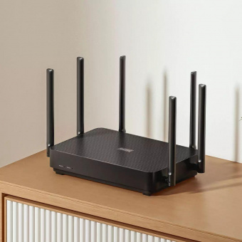Роутер беспроводной Xiaomi Mi Aiot AX6S (REDMI AX6S WIFI 6 AX3200) AX3200 100/1000/2500BASE-T черный от магазина РЭССИ