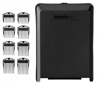 Машинка для стрижки Babyliss E986E черный (насадок в компл:8шт) от магазина РЭССИ