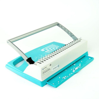 Переплетчик Heleos БП9п (БП9ПББ) A4/перф.9л.сшив/макс.150л./пластик.пруж. (6-19мм) от магазина РЭССИ