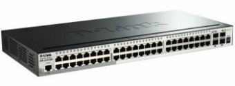 Коммутатор D-Link DGS-1510-52X/A2A 48G 4SFP+ управляемый от магазина РЭССИ