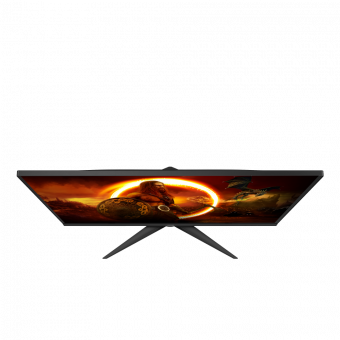 Монитор AOC 27" Q27G2E черный/красный VA LED 1ms 16:9 HDMI матовая 3000:1 250cd 178гр/178гр 2560x1440 155Hz FreeSync Premium DP 2K 4.43кг от магазина РЭССИ