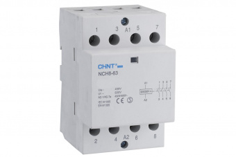 Контактор модульный NCH8-63/хх 4P (40 4NO 63А AC 230V 256101) от магазина РЭССИ