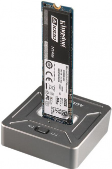 Док-станция SSD AgeStar 31CBNV1C NVMe USB3.2 алюминий черный M2 2280 M-key от магазина РЭССИ