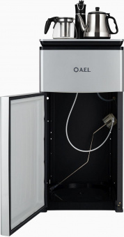 Кулер AEL Teabar LD-AEL-49a напольный электронный серебристый от магазина РЭССИ