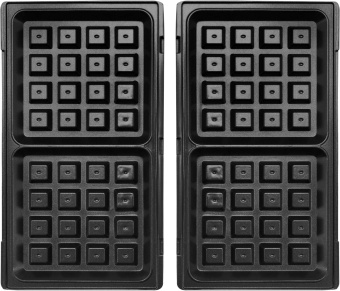 Вафельница Vitek VT-2628 800Вт черный/серебристый от магазина РЭССИ