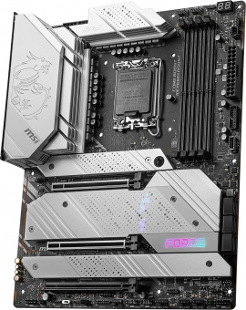 Материнская плата MSI MPG Z690 FORCE WIFI Soc-1700 Intel Z690 4xDDR5 ATX AC`97 8ch(7.1) 2.5Gg RAID+HDMI+DP от магазина РЭССИ