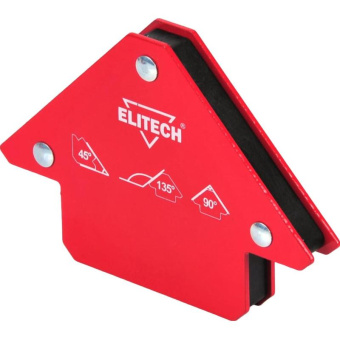 Магнитный угольник Elitech 0606.017300 326гр от магазина РЭССИ
