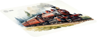 Коврик для мыши Cactus Locomotive 400x300x3мм (CS-MP-PRO17XL) от магазина РЭССИ
