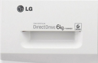 Стиральная машина LG Mega 2 Refresh F1096ND3 класс: A загр.фронтальная макс.:6кг белый от магазина РЭССИ
