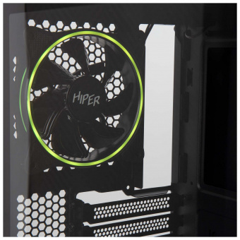 Корпус Hiper PB81 черный без БП ATX 4x120mm 2xUSB2.0 2xUSB3.0 audio bott PSU от магазина РЭССИ