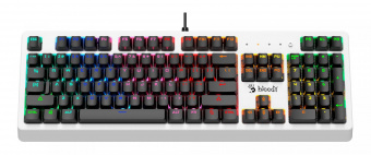 Клавиатура A4Tech Bloody B810RC механическая белый/черный USB for gamer LED от магазина РЭССИ