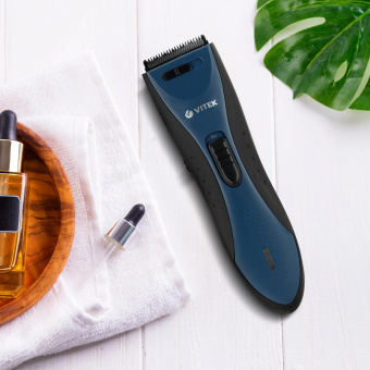 Машинка для стрижки Vitek VT-2578 черный 3Вт (насадок в компл:1шт) от магазина РЭССИ