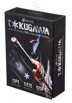 Мышь Оклик 704G TOKUGAWA черный оптическая (1600dpi) USB (4but) от магазина РЭССИ