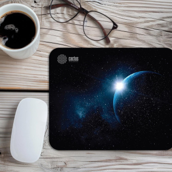 Коврик для мыши Cactus Space 220x180x2мм (CS-MPC-P04XS) от магазина РЭССИ