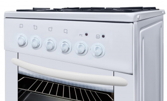 Плита Комбинированная Starwind SRGE521 белый (стеклянная крышка) реш.сталь от магазина РЭССИ