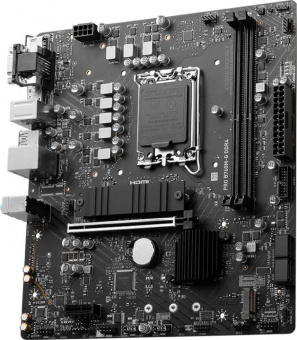 Материнская плата MSI PRO B760M-G DDR4 Soc-1700 Intel B760 2xDDR4 mATX AC`97 8ch(7.1) 2.5Gg+VGA+HDMI+DP от магазина РЭССИ
