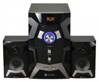 Колонки Оклик OK-441 2.1 черный 50Вт BT от магазина РЭССИ