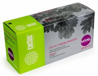 Картридж лазерный Cactus CS-CLT-M506L CLT-M506L пурпурный (3500стр.) для Samsung CLP 680/CLX 6260/6260FD/6260FR от магазина РЭССИ