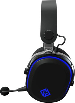 Наушники с микрофоном GMNG GG-HS405W черный/черный мониторные BT/Radio/3.5mm оголовье (1899873) от магазина РЭССИ