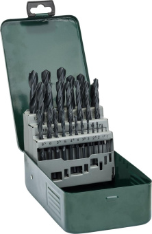 Набор сверл Bosch HSS-R (2607019446) по металлу (25пред.) для шуруповертов/дрелей от магазина РЭССИ