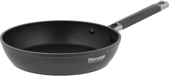 Сковорода Rondell Stolz RDA-1765 круглая 24см покрытие: Xylan Plus ручка несъемная (без крышки) серый от магазина РЭССИ