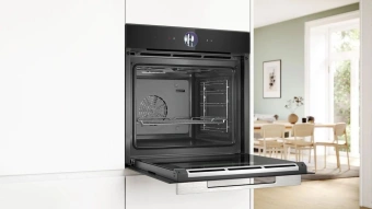 Духовой шкаф Электрический Bosch Serie 8 HBG7361B1 черный от магазина РЭССИ