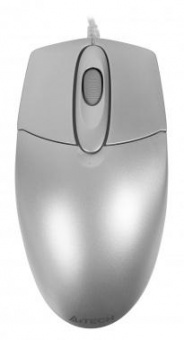 Мышь A4Tech OP-720 3D серебристый оптическая (1000dpi) USB (3but) от магазина РЭССИ