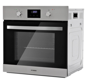 Духовой шкаф Электрический Hyundai HEO 6640 IX серебристый/черный от магазина РЭССИ
