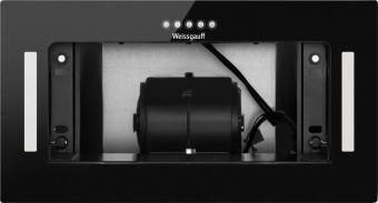 Вытяжка встраиваемая Weissgauff Aviator 600 PB черный управление: кнопочное (1 мотор) от магазина РЭССИ