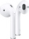 Гарнитура вкладыши Apple AirPods 2 A2032,A2031,A1602 белый беспроводные bluetooth в ушной раковине (MV7N2CH/A) от магазина РЭССИ