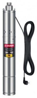 Насос скважинный Зубр НСВ-75-90 550Вт 1800л/час от магазина РЭССИ