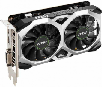Видеокарта MSI PCI-E GTX 1650 D6 VENTUS XS V1 NVIDIA GeForce GTX 1650 4096Mb 128 GDDR6 1485/12000 DVIx1 HDMIx1 DPx1 HDCP Ret от магазина РЭССИ