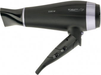 Фен Scarlett SC-HD70IT12 2200Вт черный от магазина РЭССИ