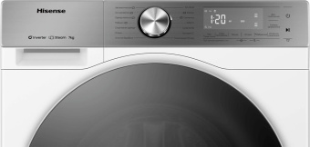 Стиральная машина Hisense WF5S7041BW3 класс: A загр.фронтальная макс.:7кг белый от магазина РЭССИ
