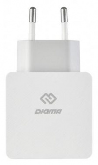 Сетевое зар./устр. Digma DGPD-18W-WG 18W 3A (PD) USB-C белый от магазина РЭССИ