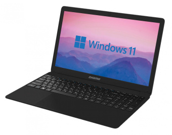 Ноутбук Digma EVE 15 P417 Celeron N4000 8Gb SSD256Gb Intel HD Graphics 600 15.6" IPS FHD (1920x1080) Windows 11 Home black WiFi BT Cam 5000mAh (NCN158CXW01) от магазина РЭССИ