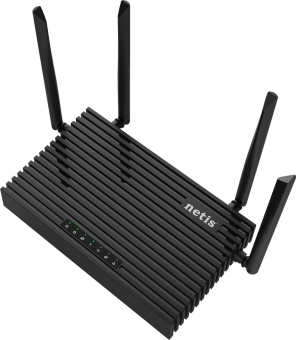 Роутер беспроводной Netis N6 AX1800 10/100/1000BASE-TX/4G ready черный от магазина РЭССИ