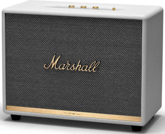 Колонка порт. Marshall Woburn II белый/золотистый 130W 2.1 BT/3.5Jack 10м от магазина РЭССИ