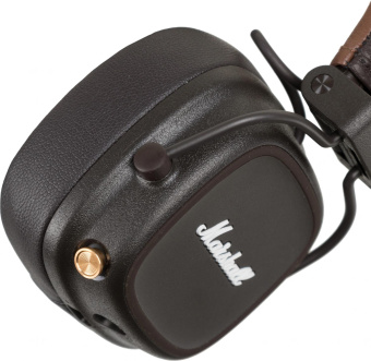 Гарнитура накладные Marshall Major IV коричневый беспроводные bluetooth оголовье (1006127) от магазина РЭССИ