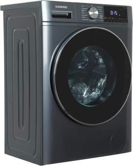 Стиральная машина SunWind SWFD8401 класс: B загр.фронтальная макс.:8кг (с сушкой) темно-серый от магазина РЭССИ