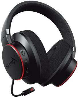 Наушники с микрофоном Creative Sound BlasterX H6 черный 2м мониторные оголовье (70GH039000000) от магазина РЭССИ