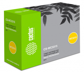 Картридж лазерный Cactus CS-WC3315 106R02308 черный (2300стр.) для Xerox WorkCentre 3315 от магазина РЭССИ