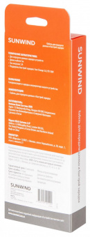 Кабель SunWind USB (m)-USB Type-C (m) 1м черный блистер от магазина РЭССИ